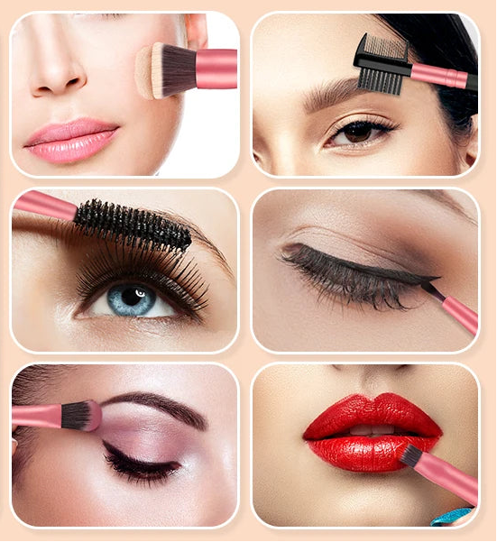 16 Pieces Makeup Brush Set